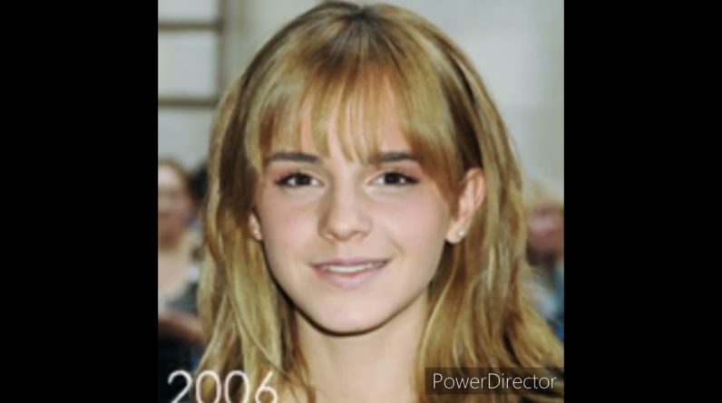 Évolution Emma Watson/ Harry Potter -2000-2021